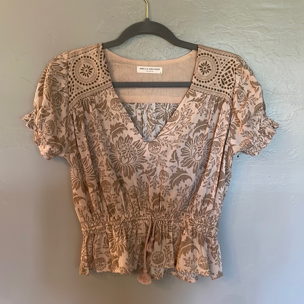 Spell and the Gypsy peplum top